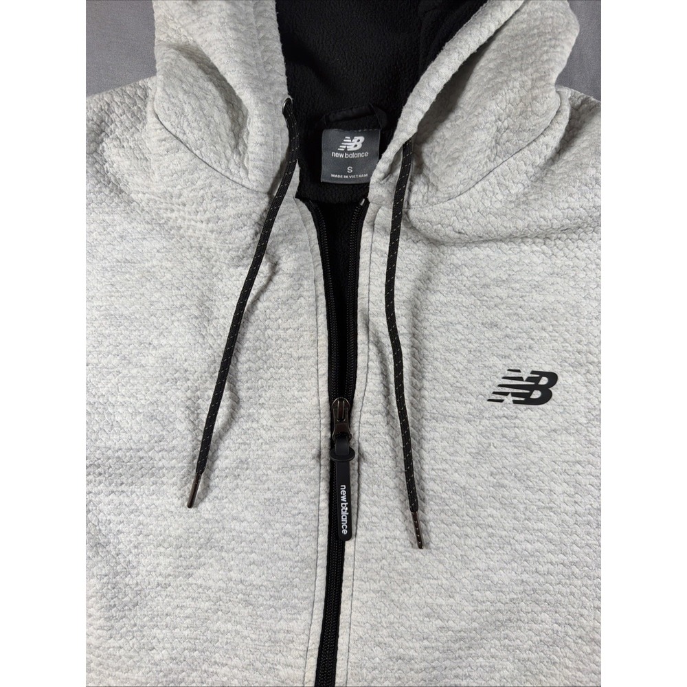 Men's Small New Balance Full-Zip Quilted Hoodie